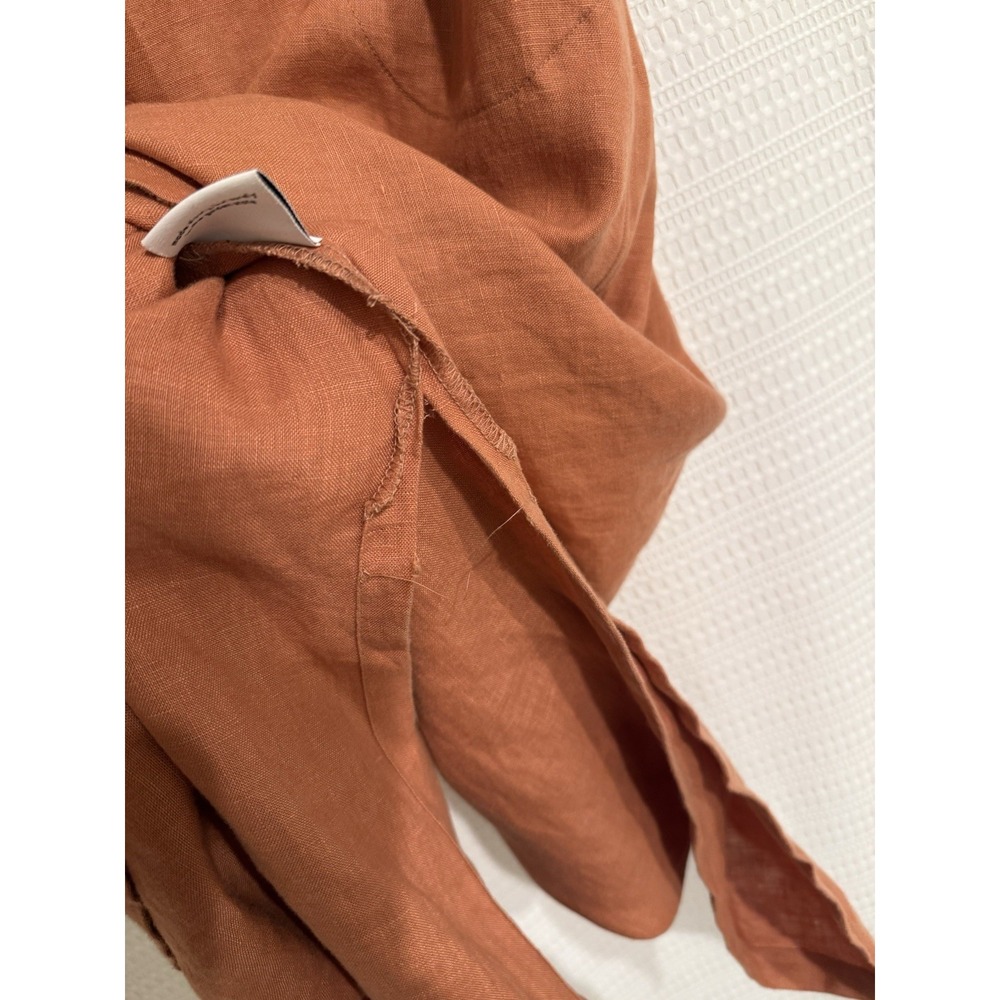 Town Clothes dress‎ portobello clay Orange Size S Linen rudy Jude  Loganlook - Picture 11 of 11